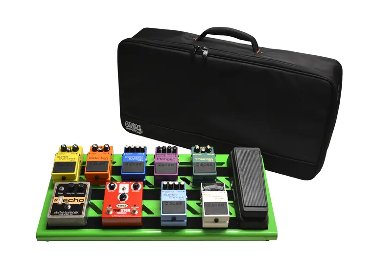 Gator GPB-BAK-GR Aluminum Pedal Board Screamer Green - GF3 USA 